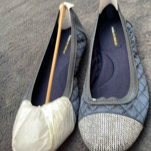New in box cute navy ballet slip on